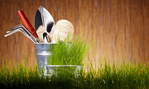 Safety-first gardening work with attention to access and hazards